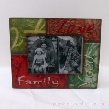 Antique Metal Family Photo Frame (SFM1002)